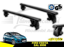 IRON120+BS26 BARRE PORTATUTTO FARAD IN FERRO FORD FIESTA 3P DAL 2008 al 2017