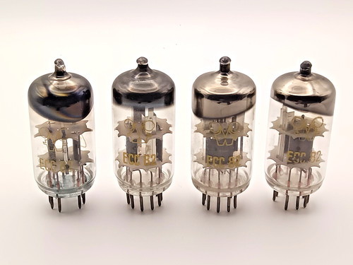 Quartetto valvole ecc82 rft - quartetto,