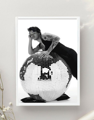 Poster harry styles disco ball - poster,