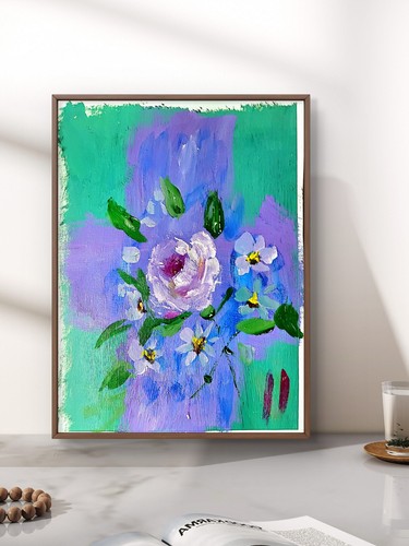 Quadro astratto pop - art, studio
