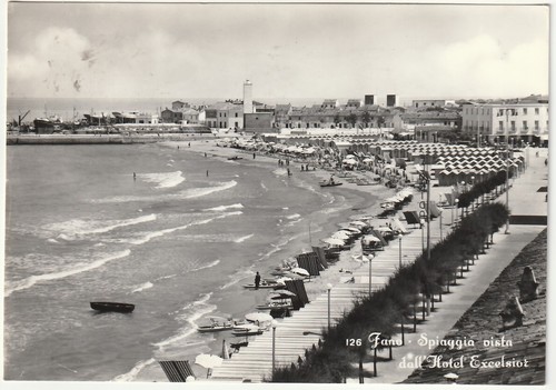 Fano pesaro spiaggia vista - fano,