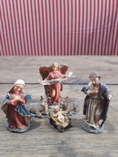 Vecchio presepe: 6 statuine in