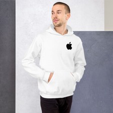 Felpa con logo Apple 