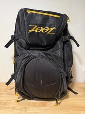 Zoot Ultra Tri Bag Zaino Nero Triathlon Ciclismo Nuoto Trasporto Bagagli