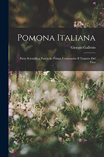 Gallesio pomona italiana - pomona,