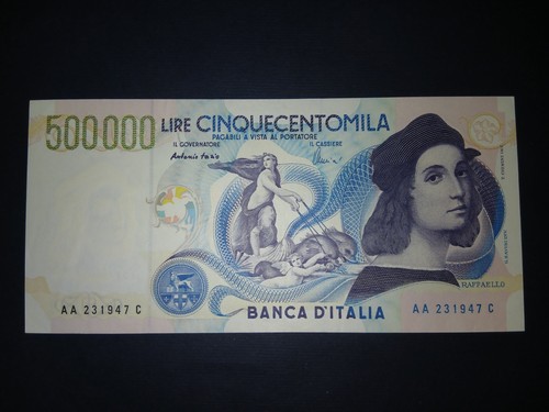 500000 lire raffaello sanzio - 500000,