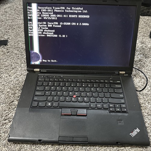 Lenovo thinkpad t520 - lenovo,