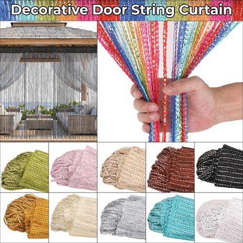 String curtain panneaux - curtain, porte