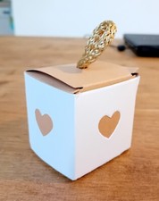 40pz Scatoline Portaconfetti Per Bomboniere Matrimonio Comunione Cresima