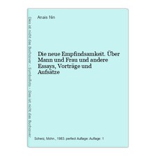 Die neue Empfindsamkeit. Über