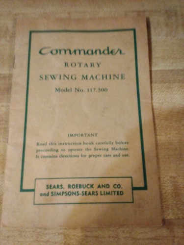 Rotary sewing machine - sewing,