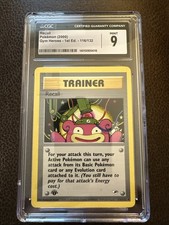 Richiamo Pokemon 2000 Eroi della Palestra 1° Edizione 116/132 CGC MINT 9