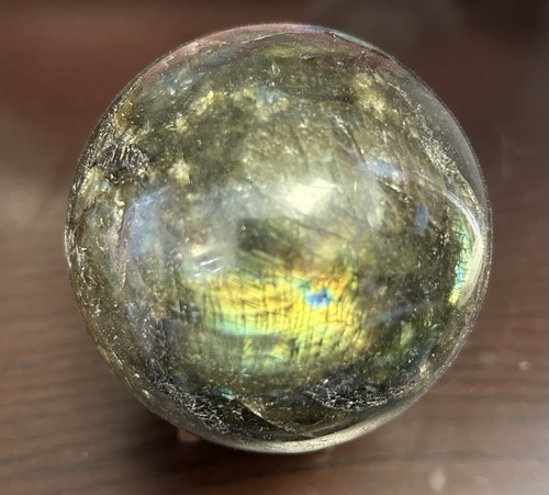 Sfera labradorite grande - sfera, di