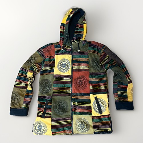 Giacca patchwork goa hippie - giacca,