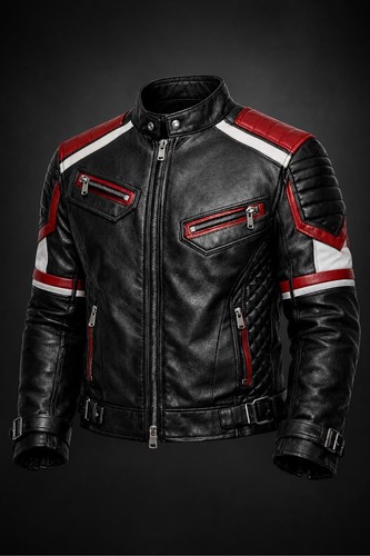Giacca pelle moto - , corsa