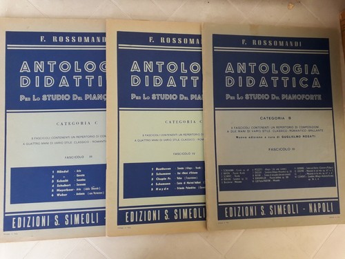 Rossomandi antologia didattica - antologia,