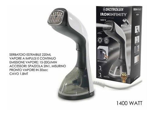Stiratrice verticale 1400w - stiratrice,