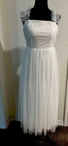 Divine invitation white tulle - invitation,