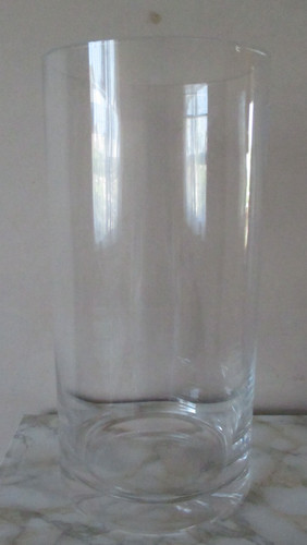 Vaso cilindrico vetro - vaso,