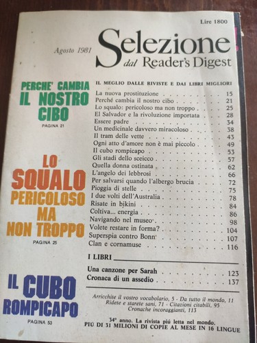 Vintage rivista selezione - rivista,