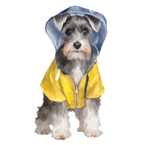 Adesivo auto schnauzer nano - adesivo,