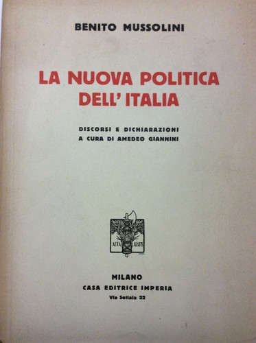 Libro mussolini benito la - libro,