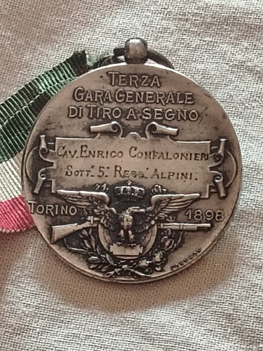 Medaglia argento iii - iii, gara