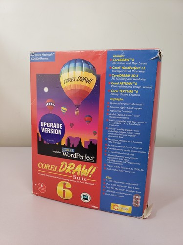 Corel draw suite - draw, mac
