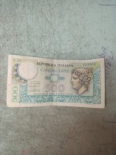 Banconota 500 lire di carta O28
