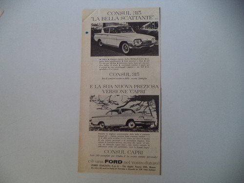 Advertising pubblicità 1961 - advertising,