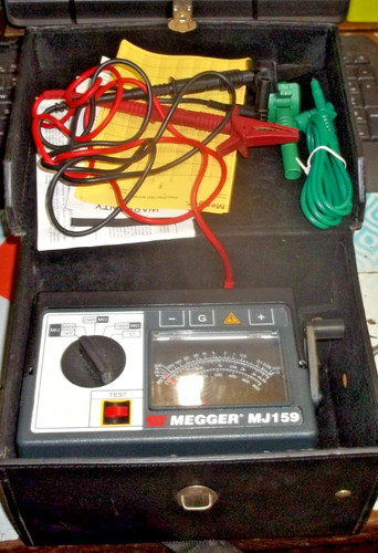Avo megger mj159 tester - avo,