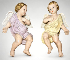 COPPIA DI ANGELI BAROCCHI DEL