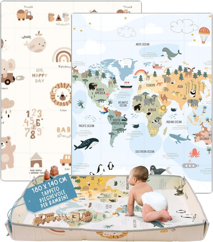 Tappeto gioco bambini - -,