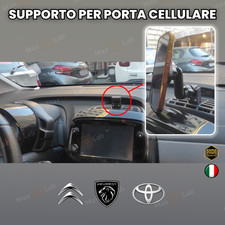 PEUGEOT 108 Citroën C1 Toyota Aygo 2014–2021 SUPPORTO ANGOLARE PORTA SMARTPHONE