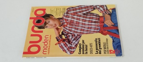 Rivista burda moden dicembre - moden,
