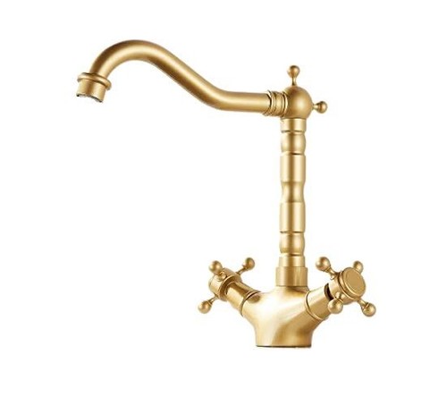 Rubinetto cucina antico - , ottone