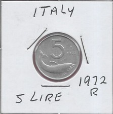ITALIA 5 LIRE 1972R