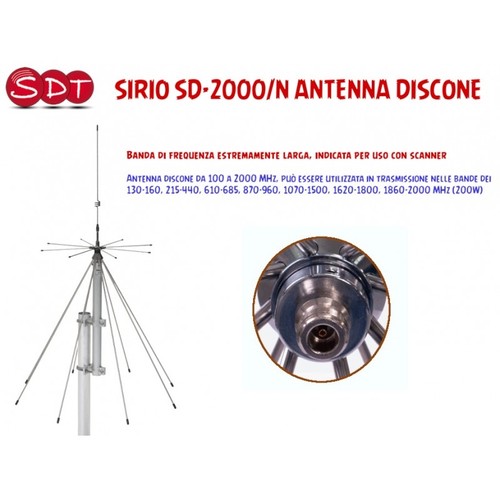 Sirio 2000 antenna - sd-2000/n,