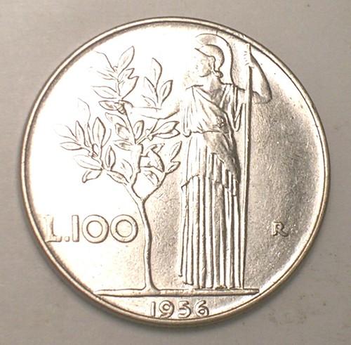 Moneta 100 lire - moneta,