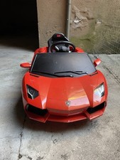AUTO ELETTRICA BAMBINO BAMBINA LAMBORGHINI AVENTADOR 6V