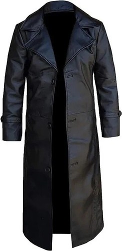 Cappotto lungo trench uomo