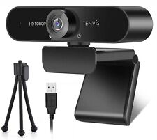 Telecamera Streaming Full 1080P HD Webcam 120° Grandangolare con Microfono Treppiede