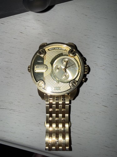 Gold diesel watch - watch, (dz7287)