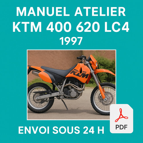 Manuel atelier ktm 400 - manuel, 620