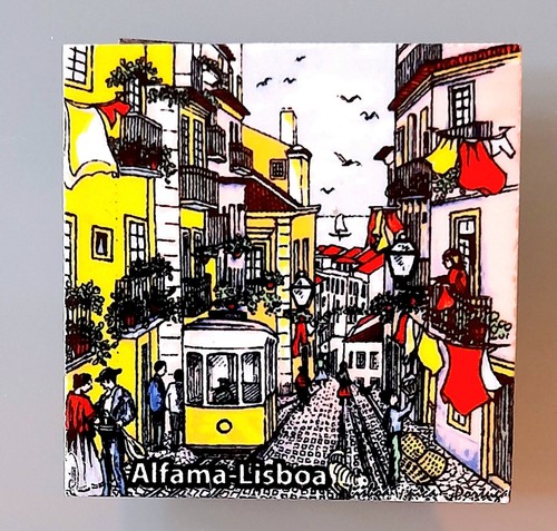 Fridge magnet from portugal - fridge,