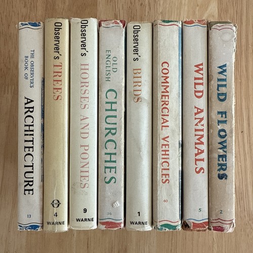 Observer book vintage - observer’s,