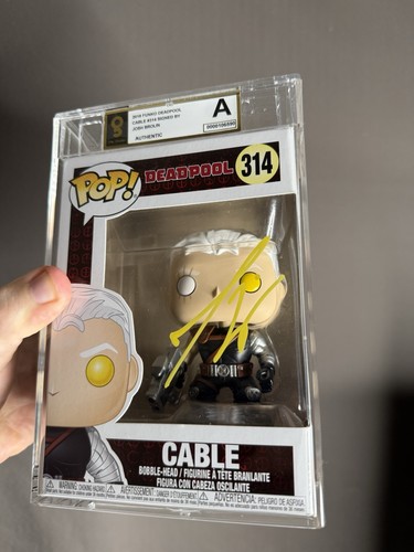 Cable funko pop signed josh - pop, by