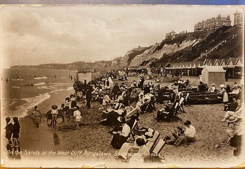 Rppc postcard bournemouth - rppc,