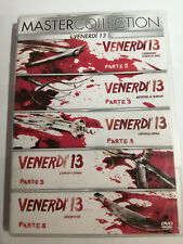 VENERDI 13 MASTER COLLECTION 5 DVD COME NUOVI PARAMOUNT