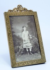 Cadre photo bronze epoque XIX